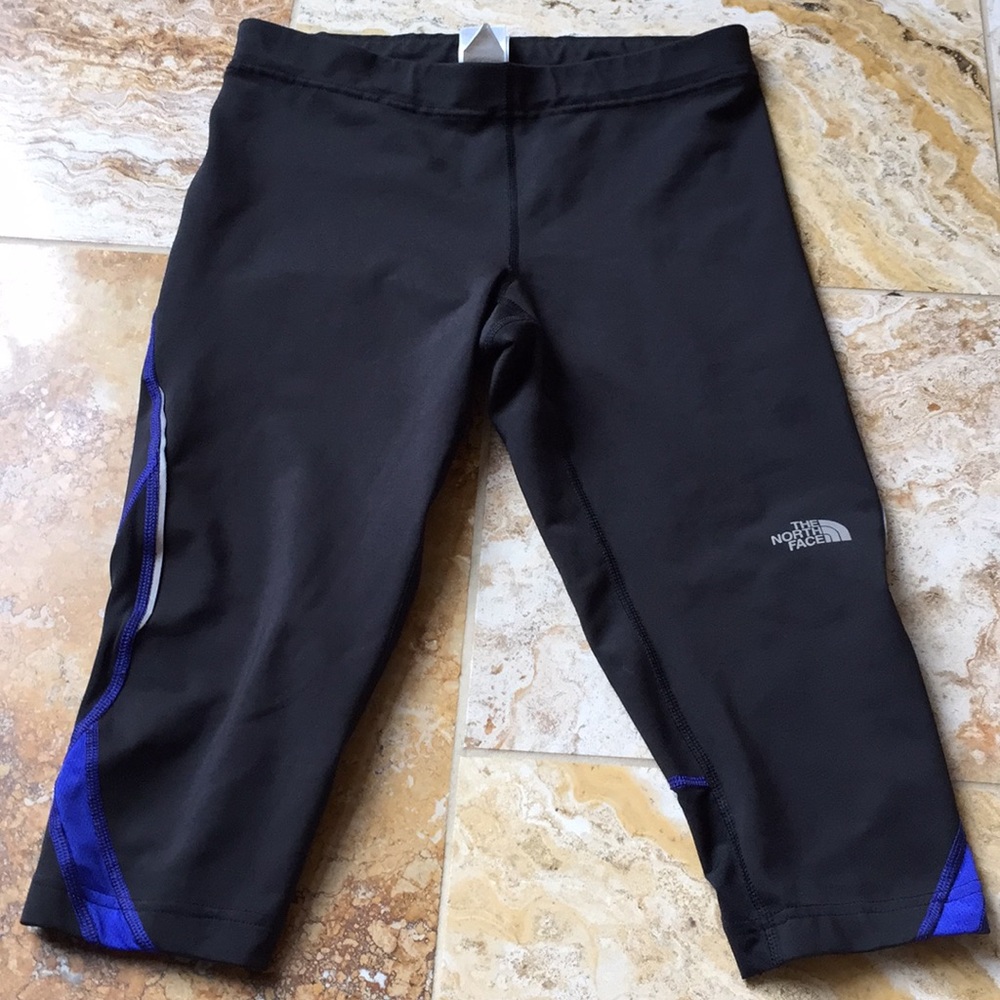 The North Face Black/Royal blue w/reflective strip